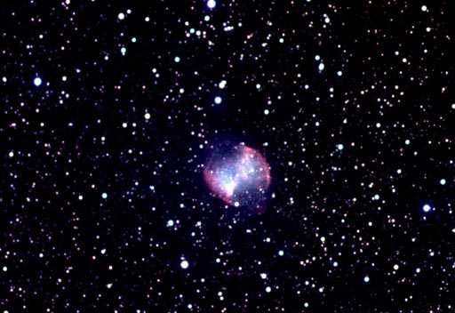 Planetary Nebula M27 in Vulpecula
