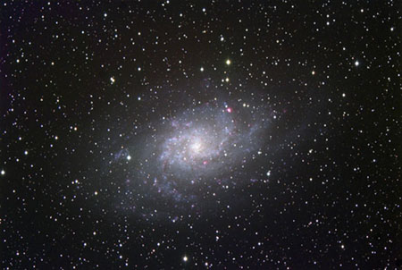 M33 Pinwheel Galaxy in Triangulum