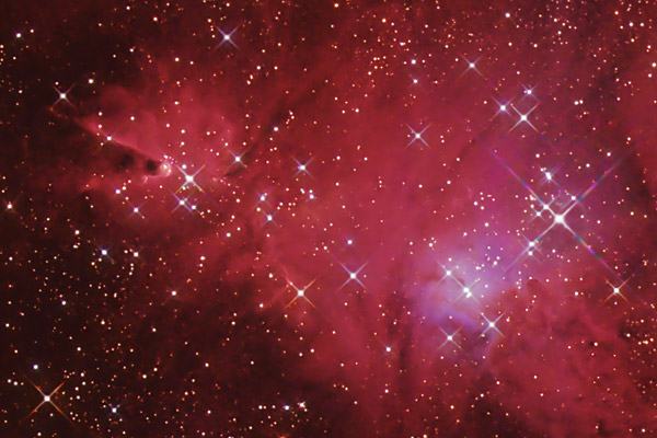 Cone Nebula (NGC-2264) in Monoceros