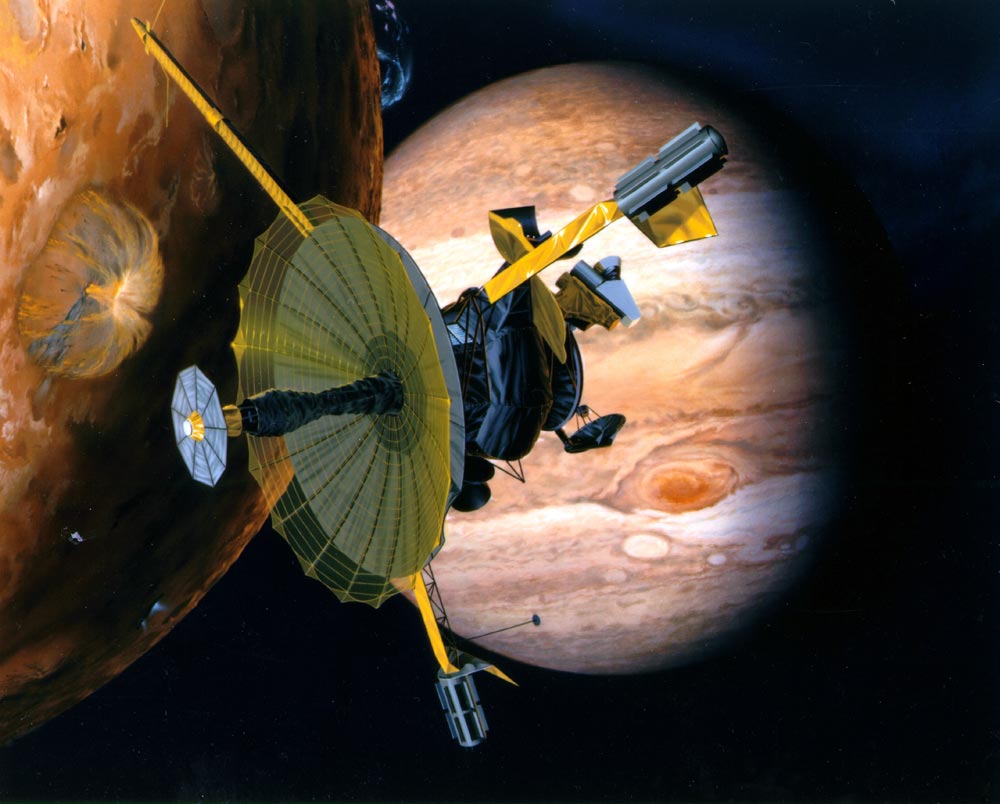 ยานกาลิเลโอ สำรวจดาวพฤหัสบดีและบริวารในช่วงปี 2538-2546