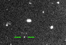 ภาพที่ค้นพบดวงจันทร์ <wbr>เอส/2017 <wbr>เจ <wbr>1 <wbr>(S/2017 <wbr>J <wbr>1) <wbr>ถ่ายเมื่อวันที่ <wbr>23 <wbr>มีนาคม <wbr>2560 <wbr>ด้วยกล้องเซร์โรโตโลโลขนาด <wbr>4 <wbr>เมตรในชิลี<br />
