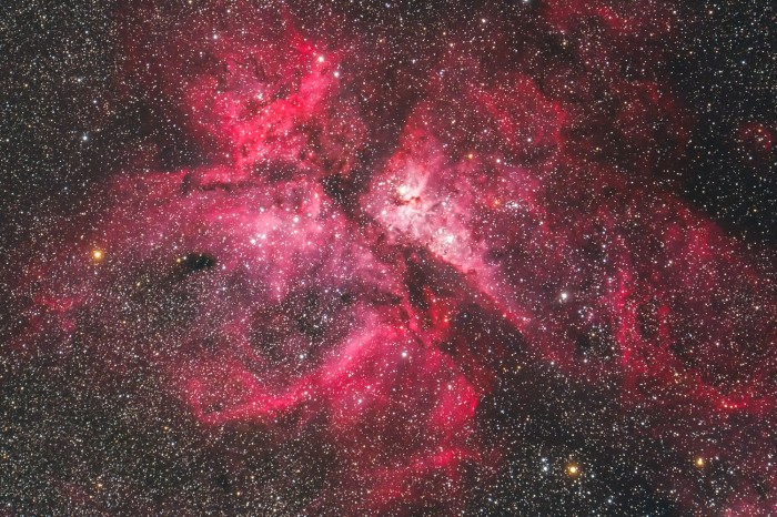 เนบิวล่ากระดูกงูเรือ Carina Nebula