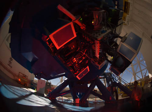 กล้องนีซี (NICI--Near-Infrared Coronagraphic Imager) บนกล้องเจมิไนใต้ 
