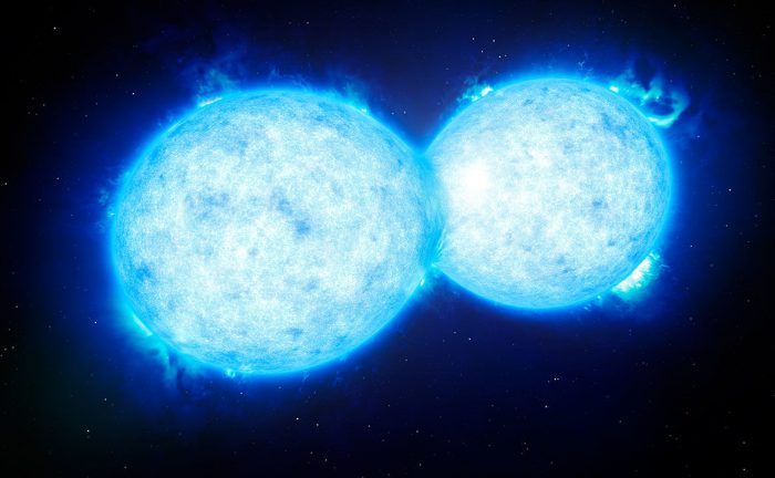 ดาวคู่สัมผัส เป็นดาวคู่ที่อยู่ใกล้กันมากจนผิวดาวแตะกัน