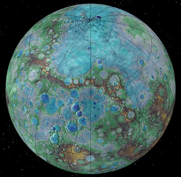 ภาพในจินตนาการของศิลปินของดาว <wbr>เค <wbr>2-229 <wbr>บี <wbr>ดาวเคราะห์ดวงนี้ใหญ่กว่าโลกเล็กน้อย <wbr>แต่มีองค์ประกอบคล้ายดาวพุธ<br />
<br />
