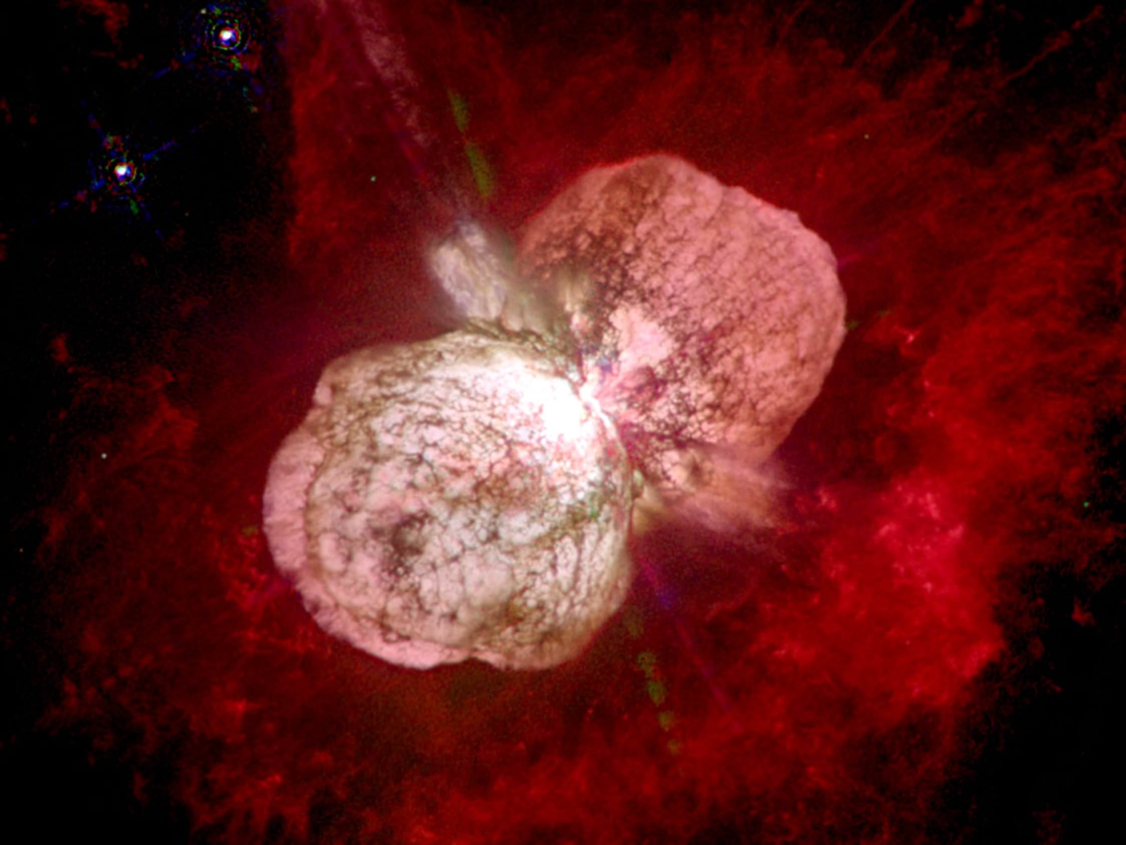 ดาวอีตากระดูกงูเรือ (Eta Carinae) ระบบดาวที่มีมวลมากที่สุดเท่าที่เคยรู้จัก